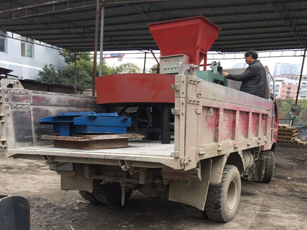 河南磚機用戶開車自提設備